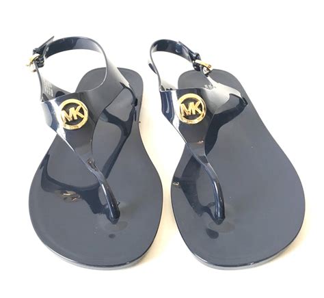 michael kors jelly thong sandals.